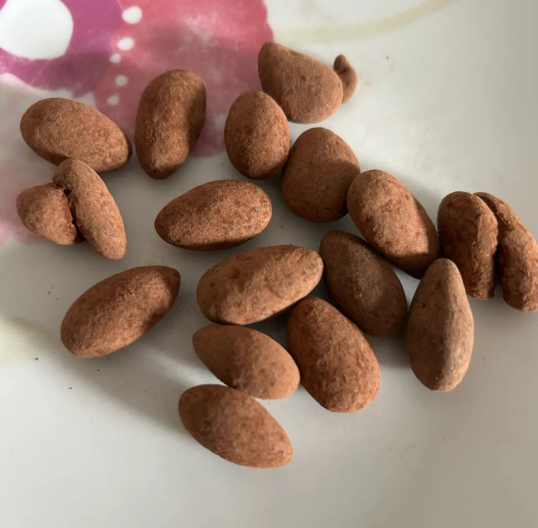 Amandes enrobées de chocolat - 75g