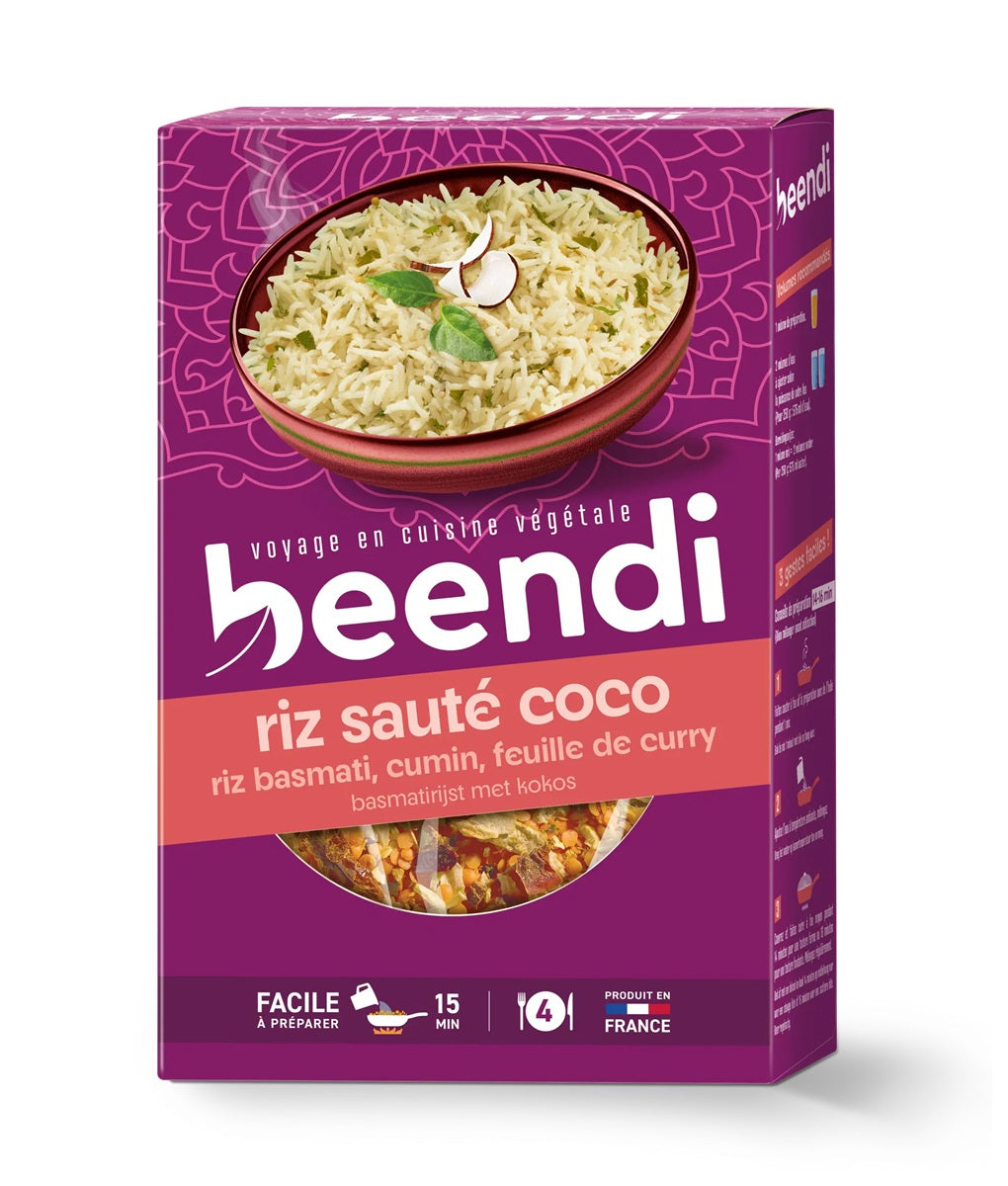 Riz basmati sauté à la noix de coco