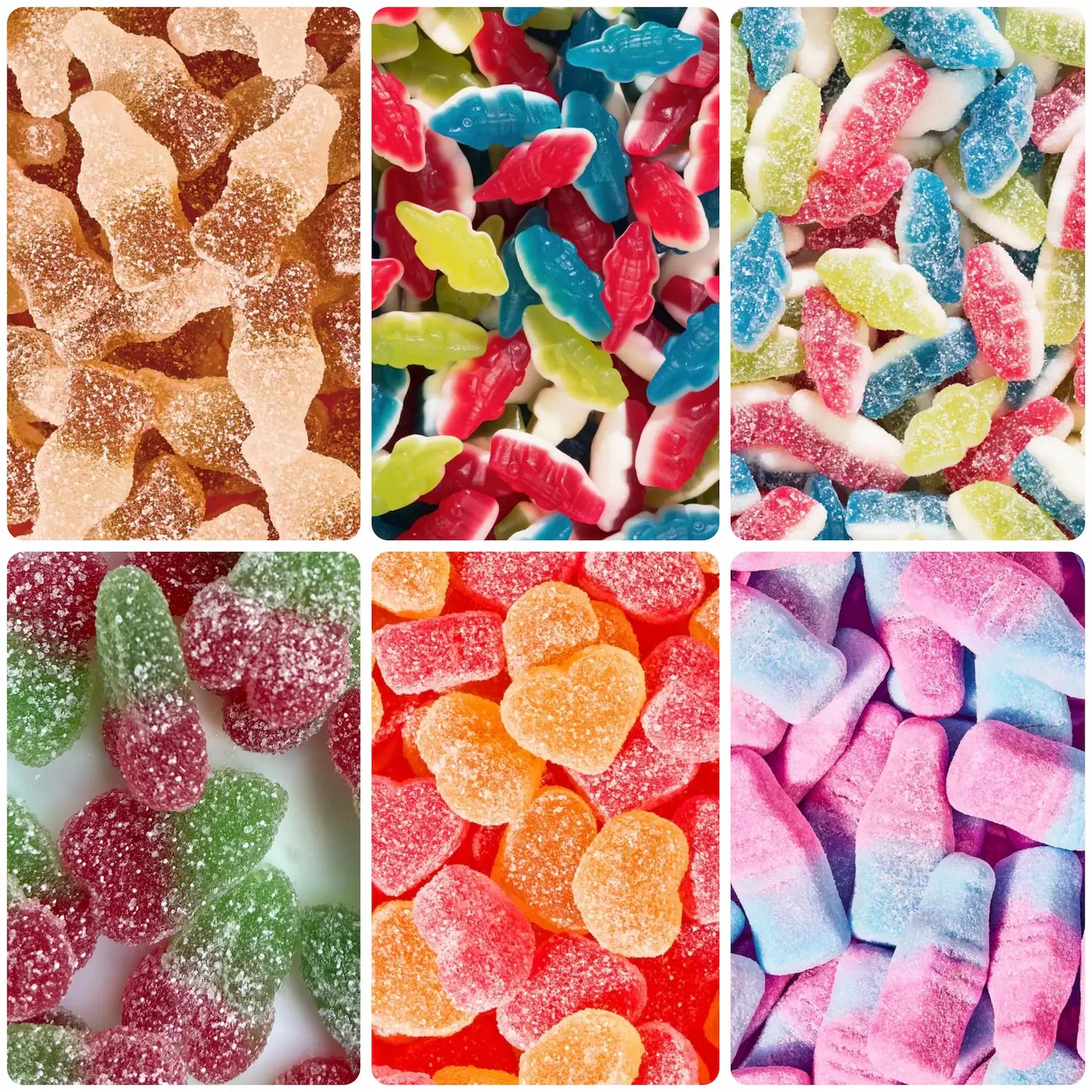 Lot de 6 sachets Rebelle. Pop