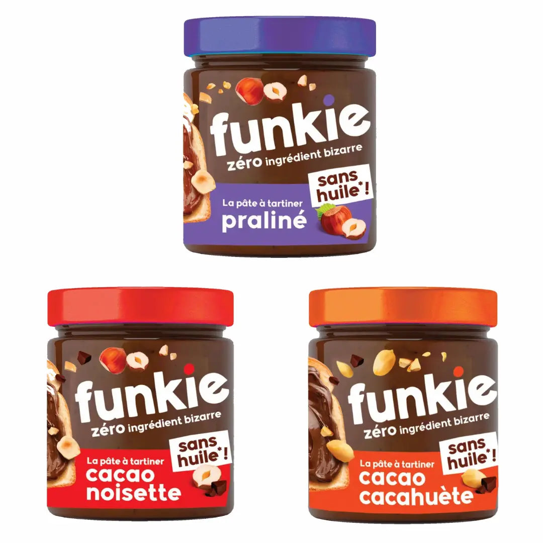 Lot de 3 pâte à tartiner