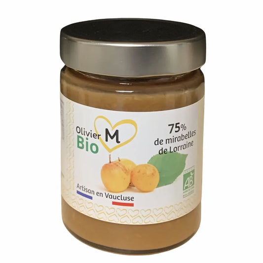 Préparation 75% de fruits mirabelle de Lorraine BIO - 250g