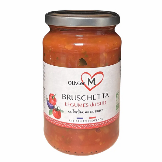 Bruschetta de légumes bio - 350g
