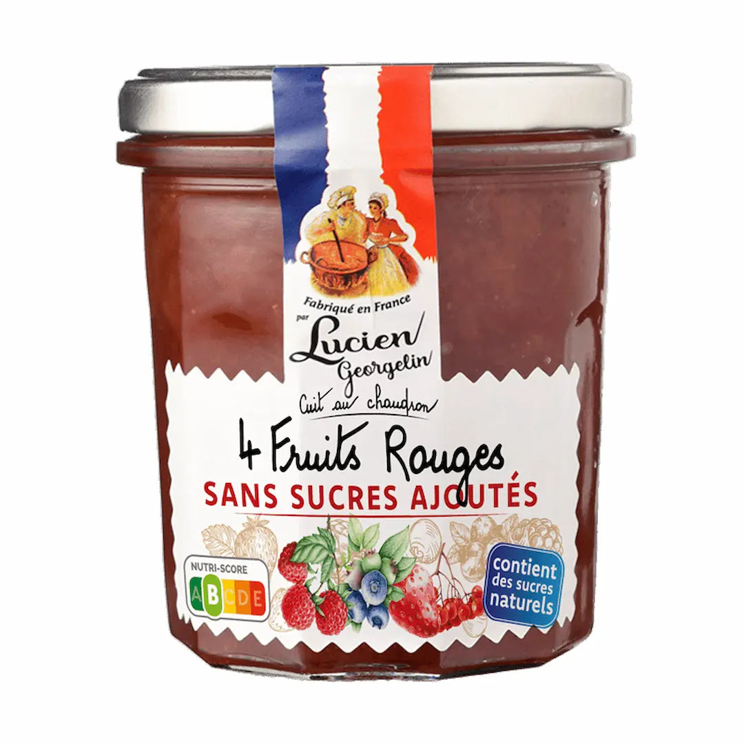 Préparation de 4 Fruits Rouges Sans Sucres Ajoutés - 320g