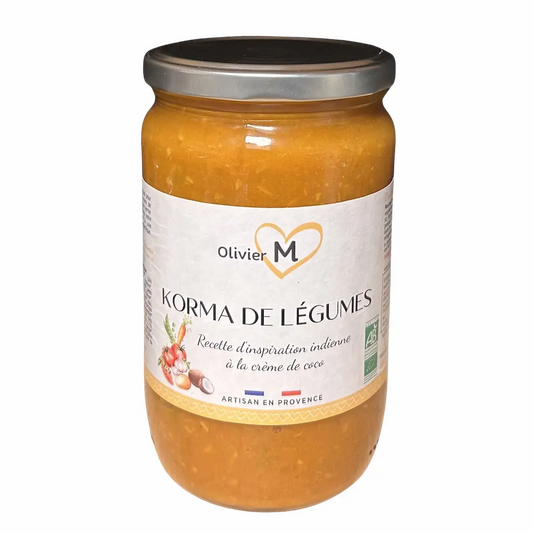 Korma de légumes indien bio - 680g