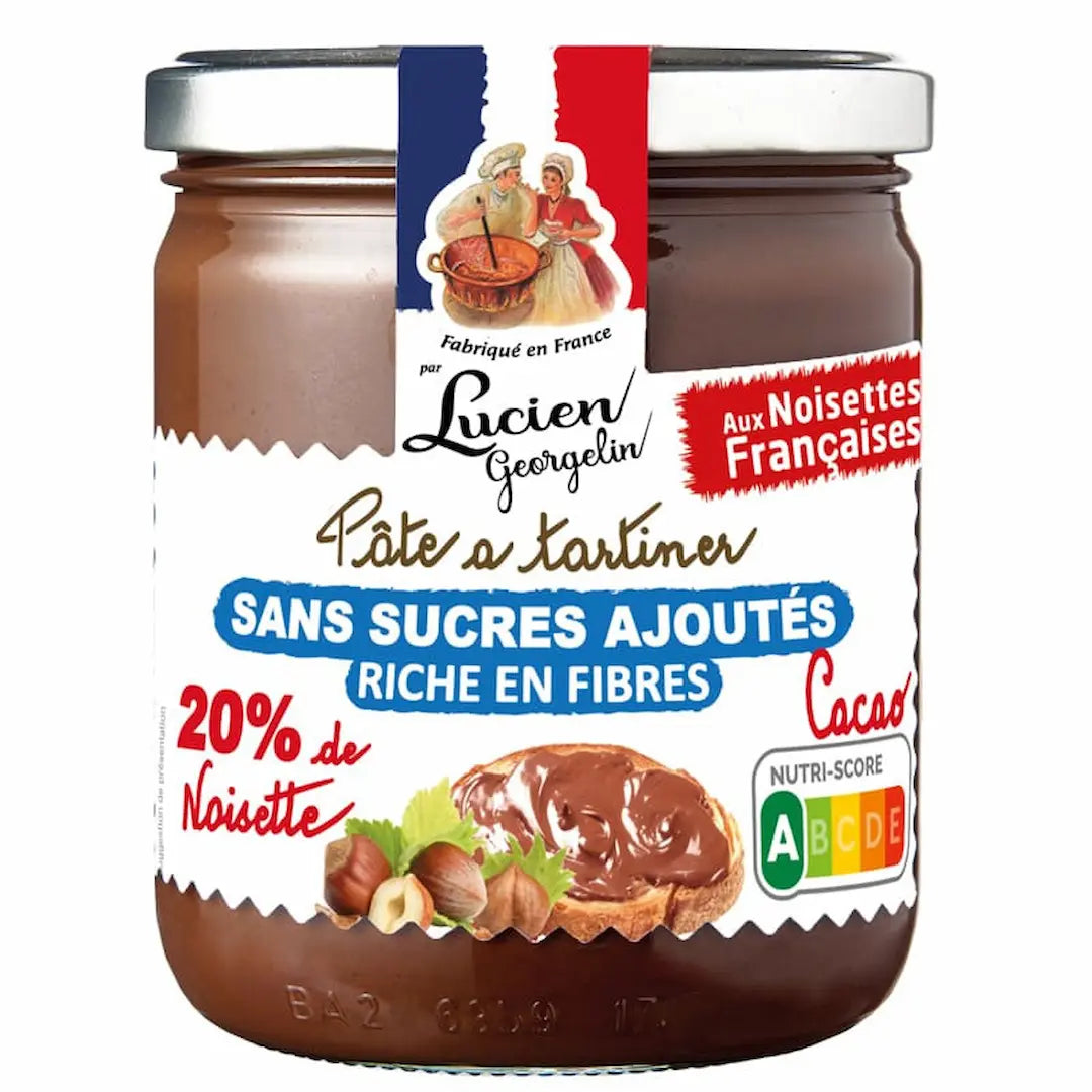 Pâte à tartiner sans sucres ajoutés - 400g