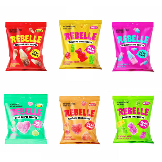 Lot de 6 sachets Rebelle