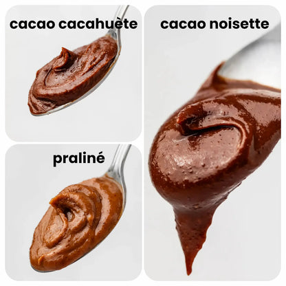 Lot de 3 pâte à tartiner