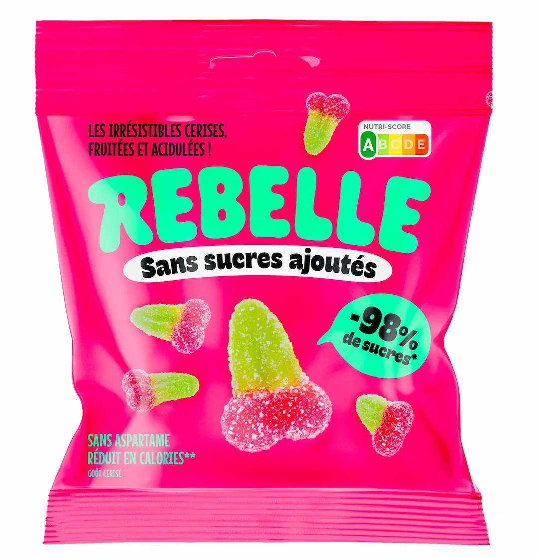 Bonbons cerises acidulées