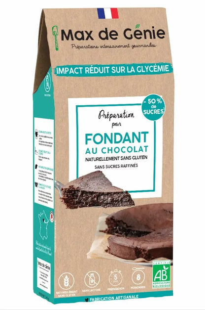 Préparation pour fondant au chocolat