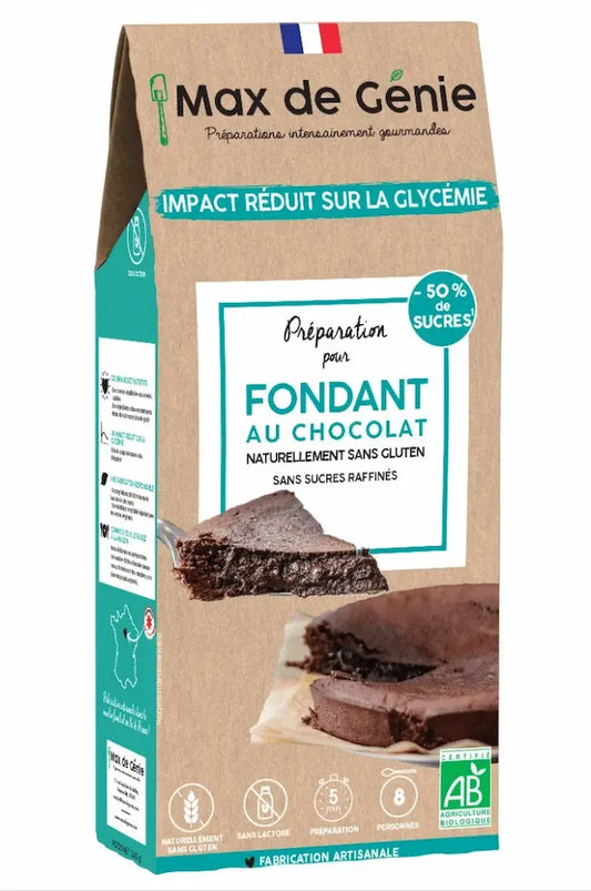 Préparation pour fondant au chocolat