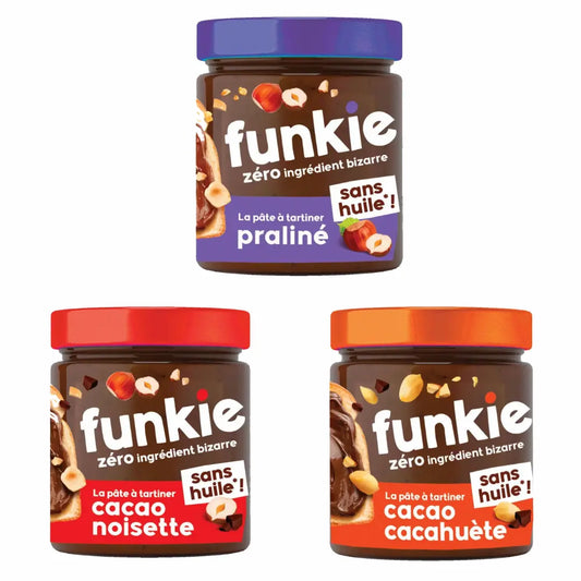 Lot de 3 pâte à tartiner