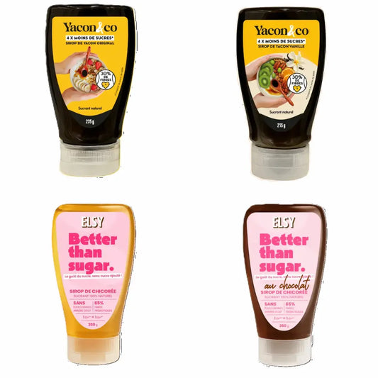 Lot de 4 sirops