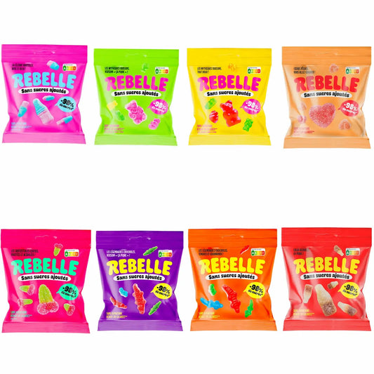 Lot de 8 sachets Rebelle. All