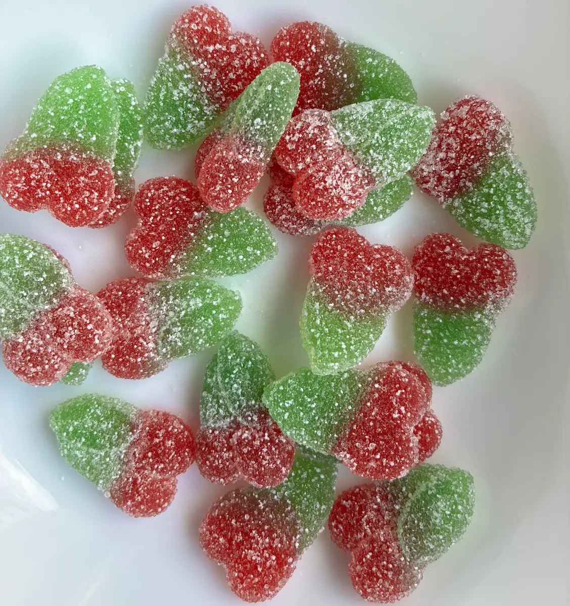 Bonbons cerises acidulées