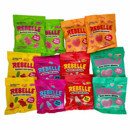 Lot de 12 sachets Rebelle