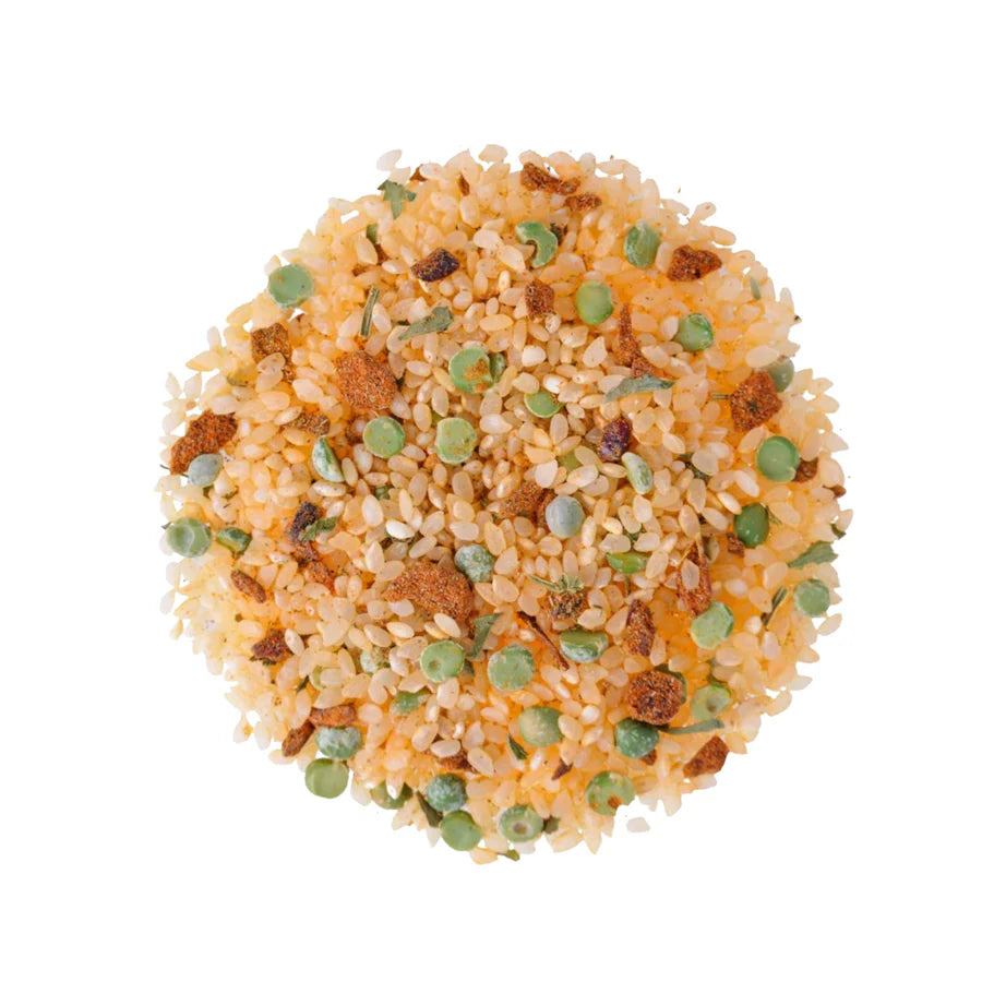 Riz et pois cassés façon Jambalaya aux épices cajun