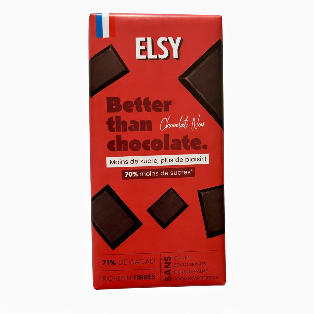 Tablette de chocolat noir 71%