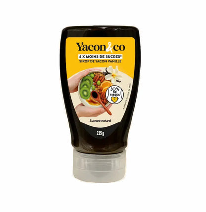 Sirop de Yacon vanille Bio - 235g